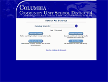 Tablet Screenshot of library.chseagles.com